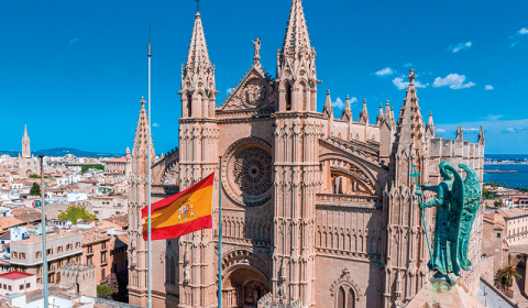 Chorfestival Mallorca: Kathedrale von Palma "La Seu" :: © ingusk/123RF
