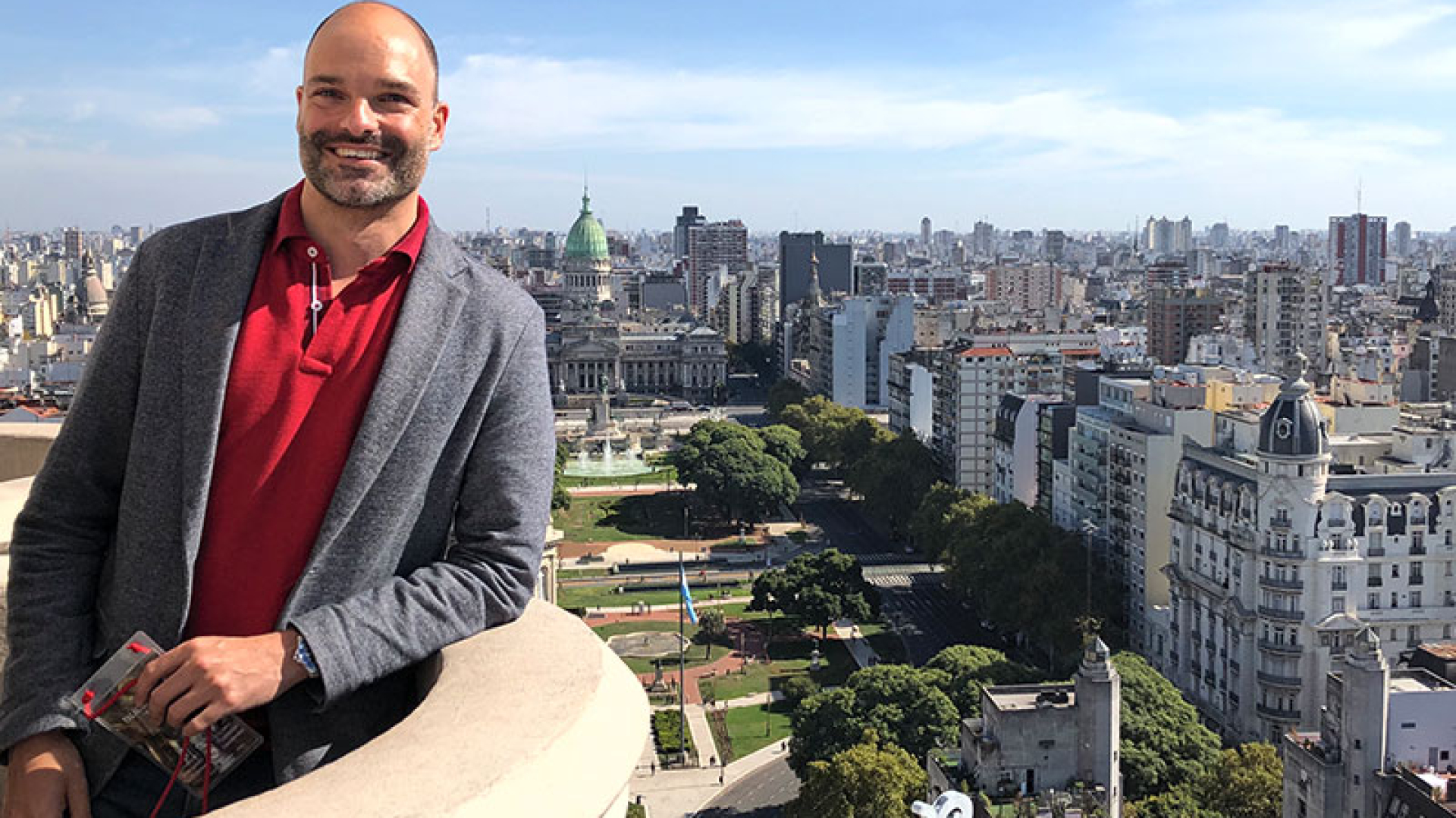IC-Geschäftsführer Tim Zieger, Buenos Aires